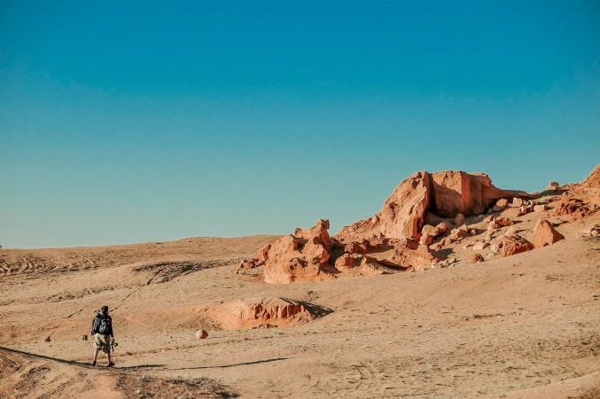 Trekking the Gobi Desert
