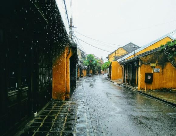 Raining season in Hoi An