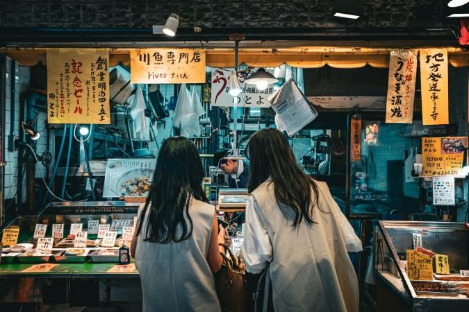Shopping at Nishiki Market