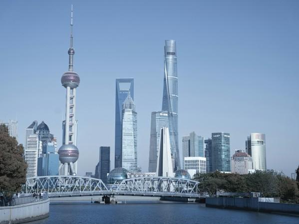 Modern skyscrapers in Shanghai