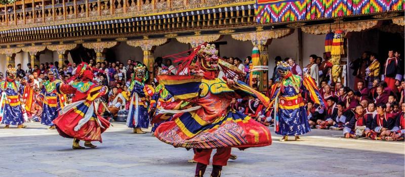 Bhutan Thimphu Tshechu Cultural Festival - © gather