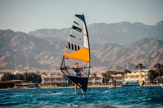 Windsurfing in Dahab - © Raimond Klavins