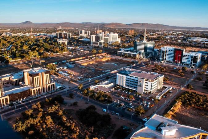Central Business District in Gaborone, Botswana - © Justice Hubane