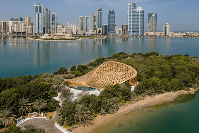 Explore Al Noor Island to hide from the heat of the desert - © Al Noor Island Official website