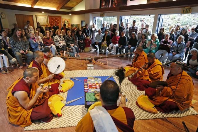 Experience Spiritual Practices with Tibetan monks - © Los Angeles Times