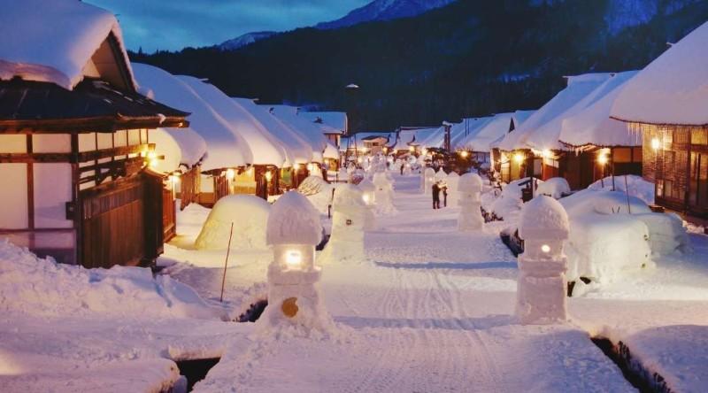 Ouchi-juku Snow Festival - ©  Japan National Tourism Organization
