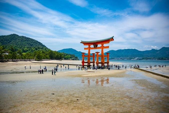Visit the Floating Torii Gate by Alessandro Stech