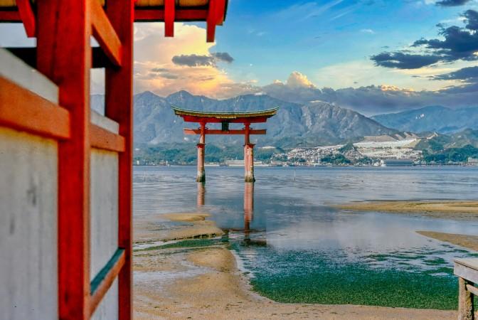 Itsukushima Shrine and the Floating Torii Gate by Michael Hart