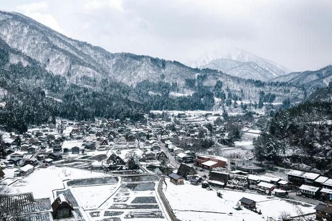 Shirakawa-go during winter
