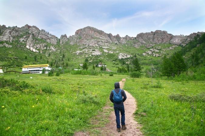 Terelj National Park's landscape